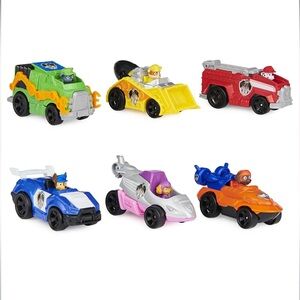 Paw Patrol The Movie True Metal Set of 6 Cars Like New